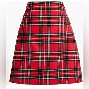 J. Crew Tartan Skirt NWT